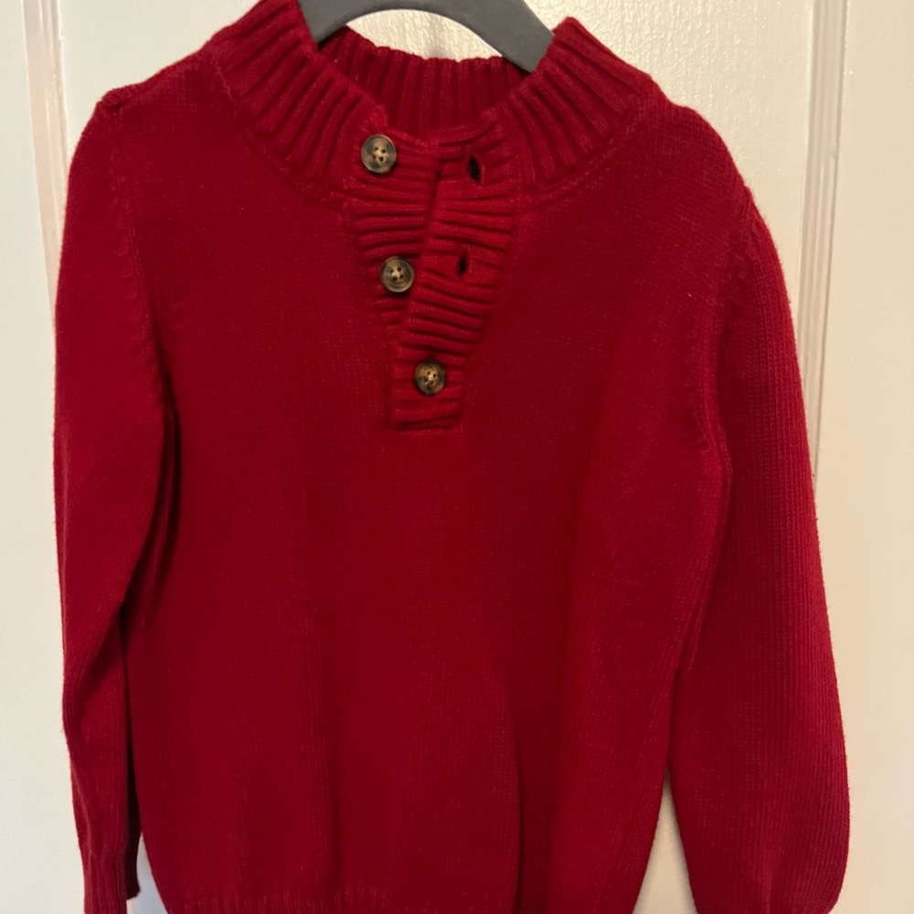 Carters red sweater
